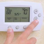 Smart thermostat for energy efficiency and conservation