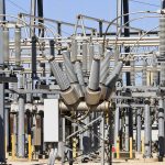 Electricity transmission substation transformers