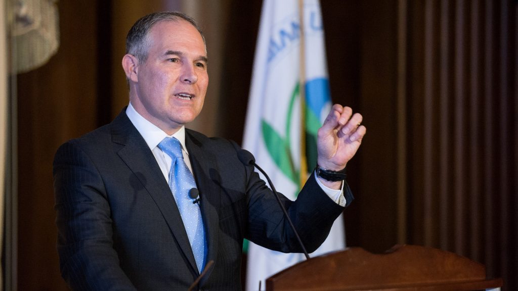 EPA Administrator Scott Pruitt