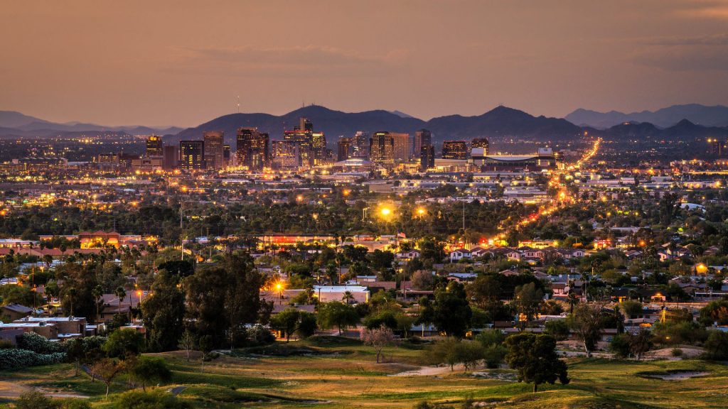 Phoenix Arizona Skyline