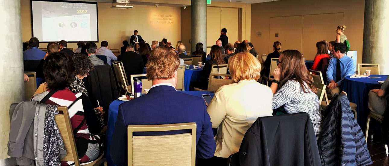 Colorado Energy & Manufacturing Forum 2017