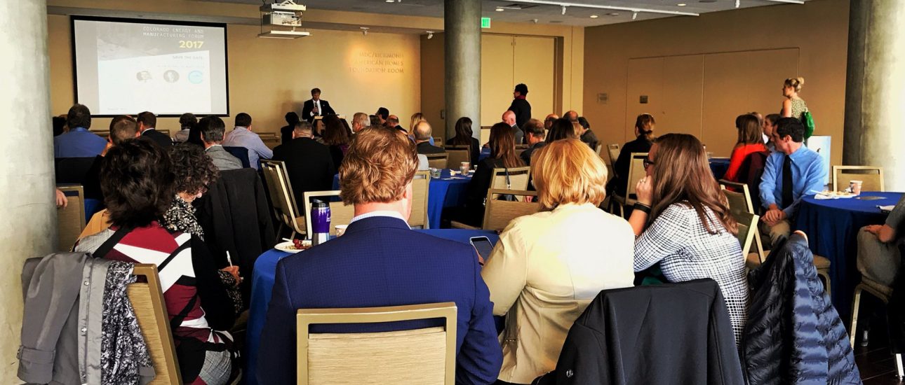 Colorado Energy & Manufacturing Forum 2017