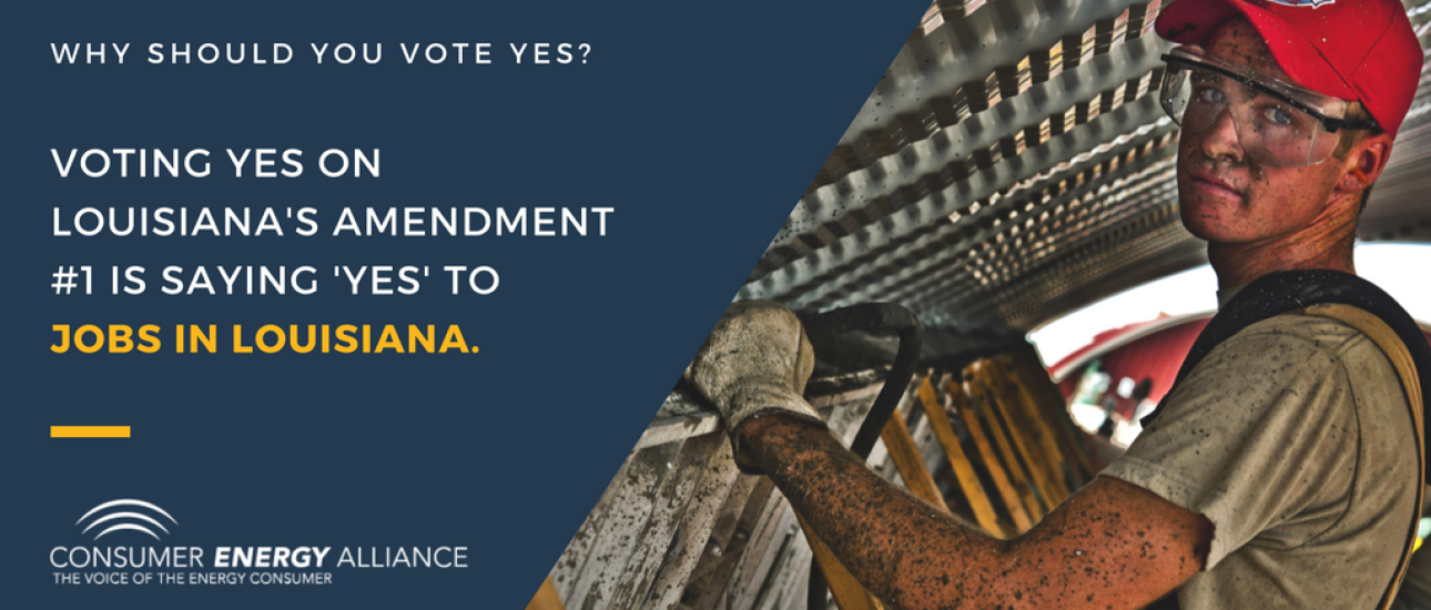 Vote Yes on Louisiana Amendment 1