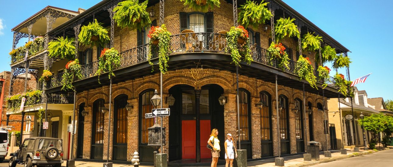 New Orleans Louisiana City Corner