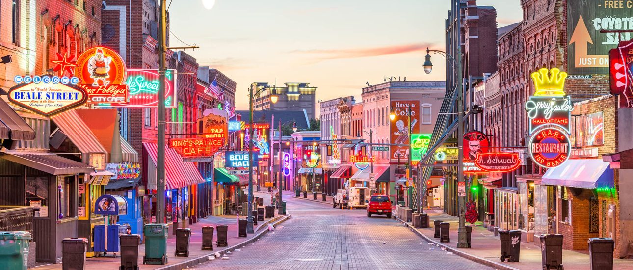 Memphis Tennessee Beale Street Blues Clubs