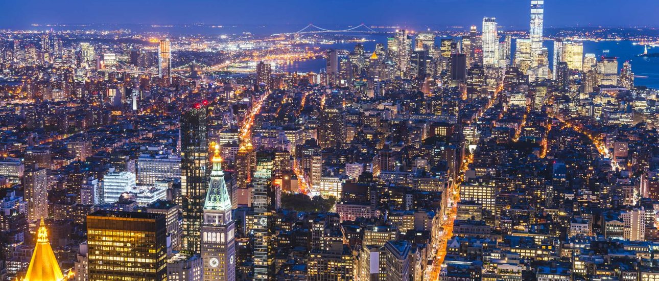 New York City Manhattan at Night