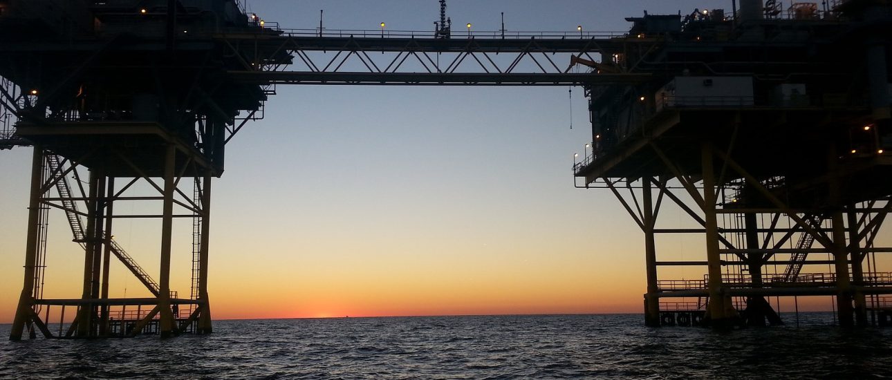 Offshore Natural Gas Rig