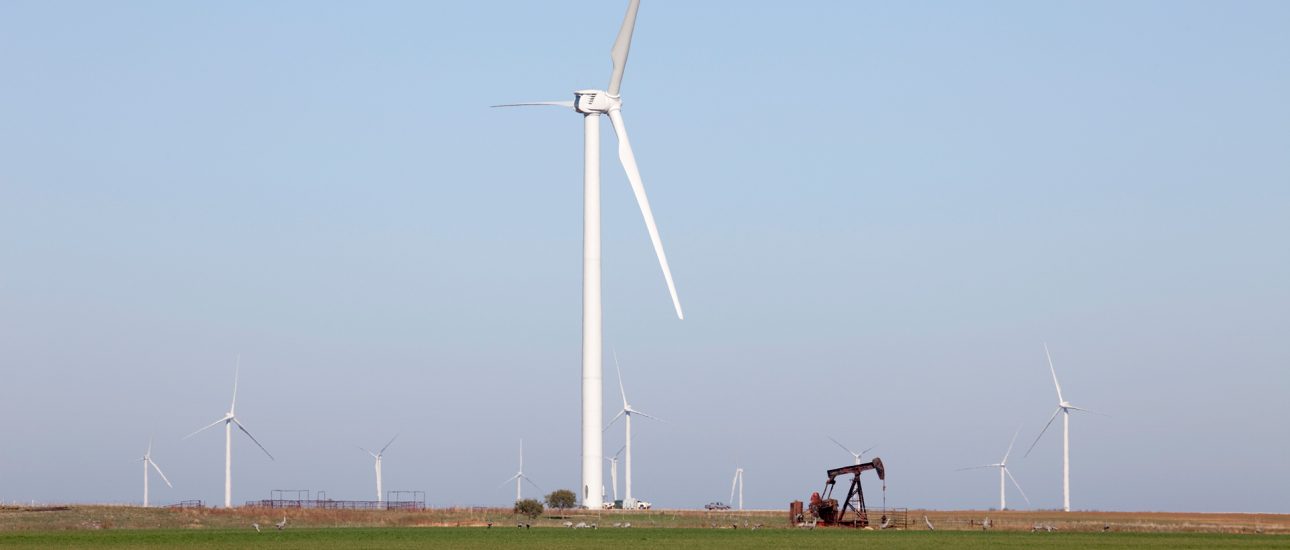 Wind Turbines and Oil Wells