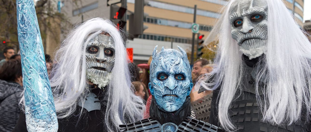 People Wearing Costumes