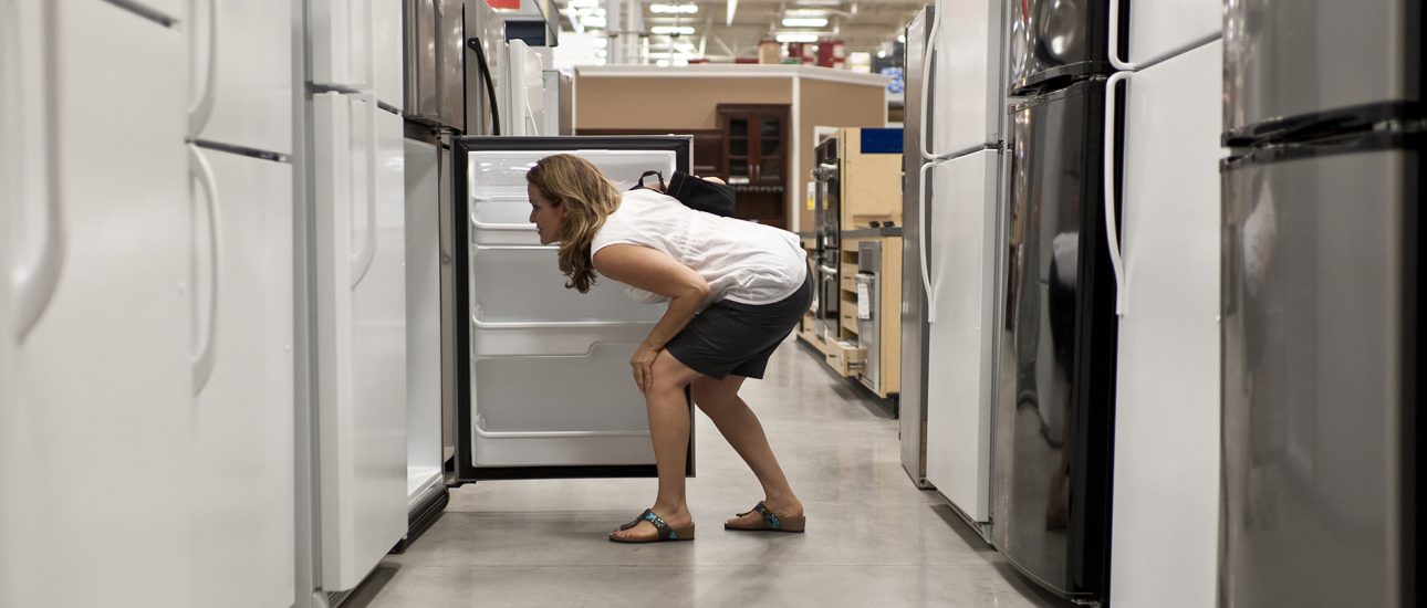 Shopping for a refrigerator